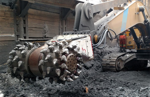 Breaking Through: AQ-6 Drum Cutter Excels in Montreal Ventilation Tunnel Breaking Through: AQ-6 Drum Cutter Excels in Montreal Ventilation Tunnel