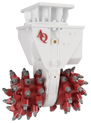 Antraquip has a full line of hard rock or concrete solutions