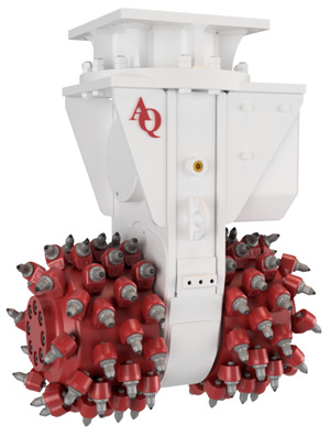 Capable of many types of hard rock grinding and cutting